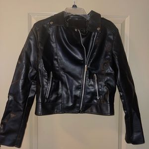 Faux Leather Jacket. Never worn. Original packaging.